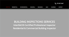 Desktop Screenshot of larrycfraceinspectionsllc.com