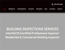 Tablet Screenshot of larrycfraceinspectionsllc.com
